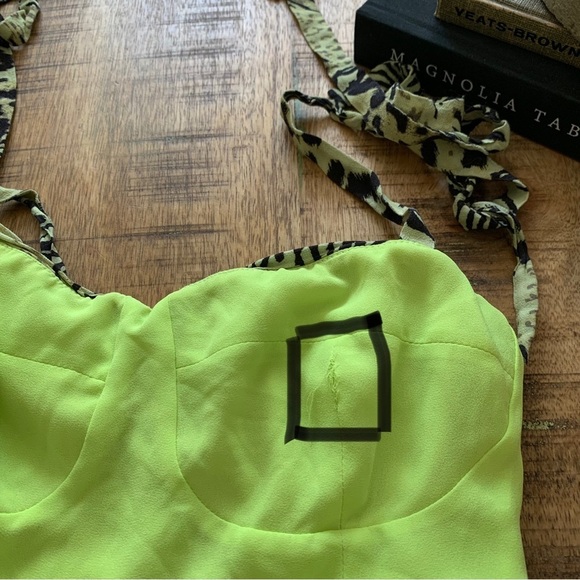 Fame & Partners Suraya Safari Citrus Jumpsuit Size 0 - Picture 13 of 16